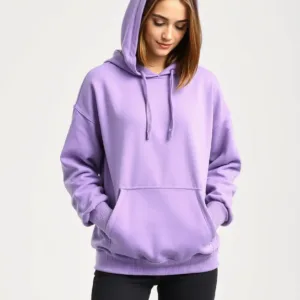 Plain Hoodie - Super Premium Fabric Women's Cotton Hoodie - Printed, Double Bio-wash T-shirt.
